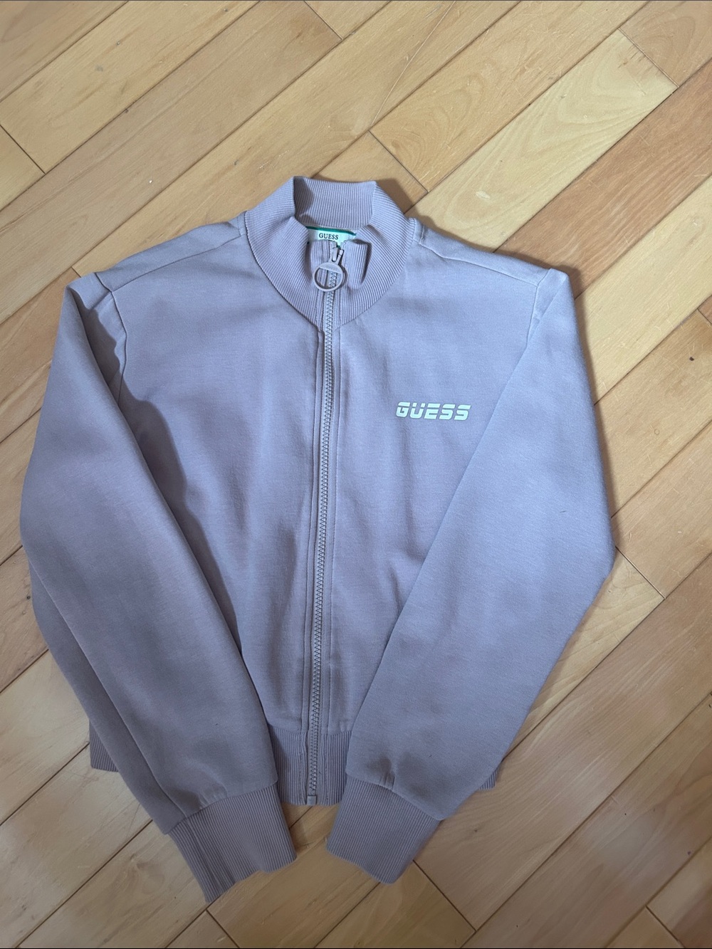 GUESS Women’s full zip Pale pink